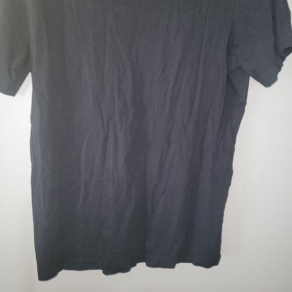 Nike Sportswear Crew Shirt Men's Short Sleeve Black University Red/White Medium - Picture 7 of 9